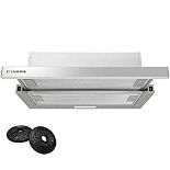 RRP £129.60 CIARRA Telescopic Cooker Hood 60cm CBCS6906D 370m /h