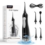 RRP £23.14 Water Flosser Cordless Advanced Water Flosser Teeth Cleaner Capacity