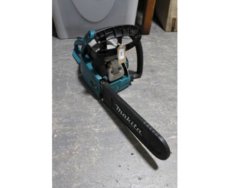 A Makita petrol chainsaw 