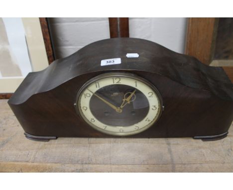 An Edwardian mantle clock 