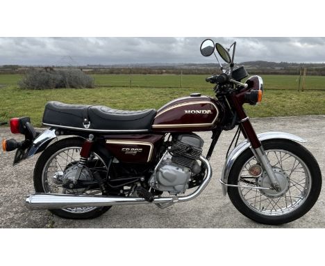 1983 Honda CD 200 BenlyRegistration number XUX 344YFrame number MA012102380Engine number MA01E21023507,598 recorded milesFrom