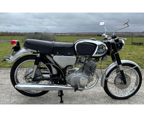 1967 Honda CB160Not registeredFrame numberEngine numberFrom a deceased estateTotally restored to original specificationLovely