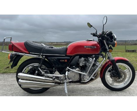 1981 Honda CBX 1000Registration number EOR 736WFrame number CB120-16805Engine number CB1E20-1264955,570 recorded milesFrom a 