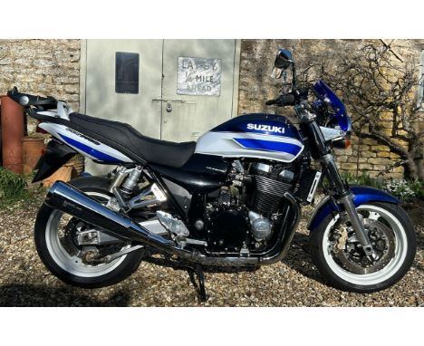 2002 Suzuki GSX 1400Registration number MM02 YYDFrame number JS1BN111200101293Engine number Y701-108424From a deceased estate