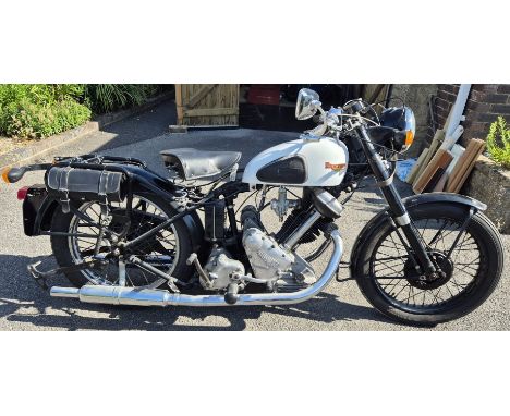 1954 Panther 100MRegistration number VPG 460Frame number 23355Engine number 55M194BPurchased in 2020Early restoration of some
