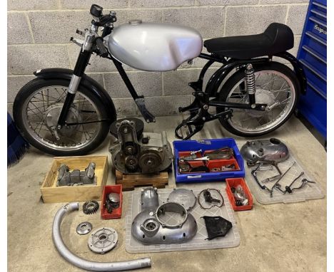 1955 Parilla 250 Race bikeBeing sold without reserveNot registeredFrame number 406 949Engine number 403 593Part restored race