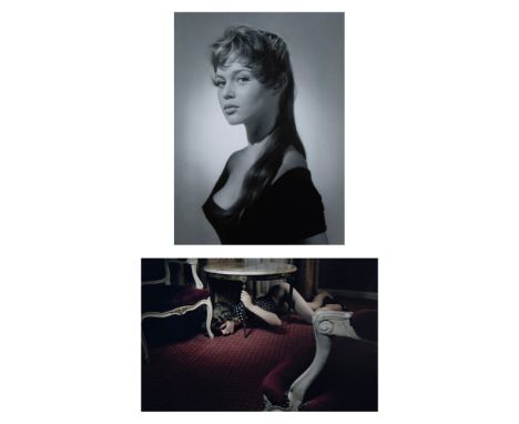 Photography (2), Kourtney Roy, selfportrait hotel 2 en Studio Harcourt Paris, portrait of Brigitte Bardot, with certificat by
