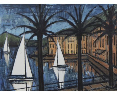 Bernard BUFFET (1928-1999), print-multiple Porte de Beaulieu, signed and dated ‘57 in the plateBernard BUFFET (1928-1999), pr
