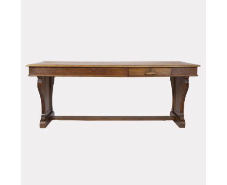 Oak monastery table with one drawerEikenhouten kloostertafel met één lade80 x 200 x 79 cm