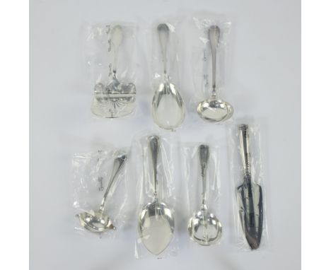 Christofle cutlery accessories in original packaging, markedChristofle bestekaccessoires in originele verpakking, gemerkt