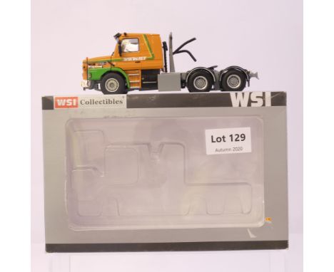 Manufacturer  - WSI | Description - Scania 142 Torpedo 6x4 - Vlist | Stock Code - 06-1020 | Notes - | Scale - 1:50 | Certific