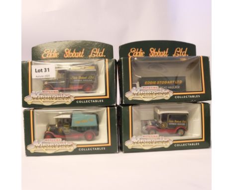 Manufacturer  - Corgi | Description - 4 Assorted Eddie Stobart Models | Stock Code - N/A | Notes - None| Scale - 1:43 | Certi