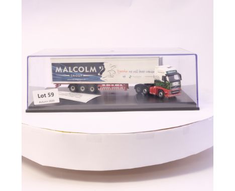 Manufacturer  - Oxford Diecast | Description - Stobart Malcom Charity Truck | Stock Code - VOL02FR | Notes - | Scale - 1:76 |