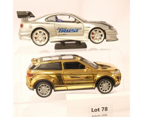 Manufacturer  - Assorted | Description - 2 Assorted Car Models | Stock Code - ? | Notes - Unboxed Models| Scale - ? | Certifi