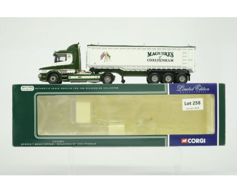 Manufacturer  - Corgi | Description - Scania T Bulk Tipper - Maguires Of Cheltenham | Stock Code - CC12803 | Notes - | Scale 