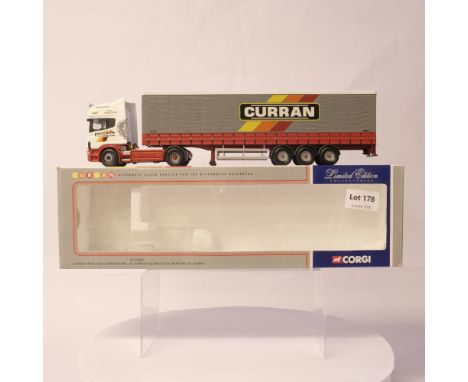 Manufacturer  - Corgi | Description - Scania Topline Curtainside - D.Curran &amp; Sons LTD | Stock Code - CC12907 | Notes - |