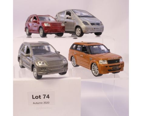 Manufacturer  - Assorted | Description - 4 Assorted Models | Stock Code - ? | Notes - Unboxed Models| Scale - ? | Certificate