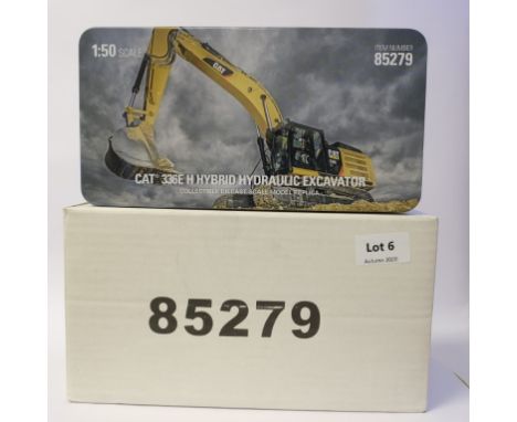 Manufacturer  - Diecast Masters | Description - CAT 336E H Hybrid Hydraulic Excavator | Stock Code - 85279 | Notes - None| Sc