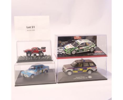 Manufacturer  - Assorted | Description - 4 Assorted Cased Models | Stock Code - N/A | Notes - | Scale - ? | Certificate - No