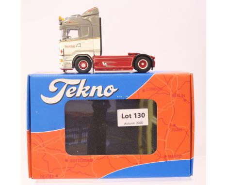 Manufacturer  - Tekno | Description - Scania 4 Series Topline - Schulze Spedition | Stock Code - 69007 | Notes - | Scale - 1: