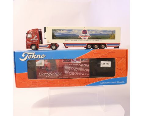 Manufacturer  - Tekno | Description - Mercedes Actros Fridge Trailer - Francie Gilbert | Stock Code - 59211 | Notes - | Scale