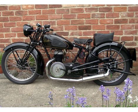 1938 Velocette GTP  PLEASE NOTE: The Engine number for this Motorcycle is GA1895 and not as previously stated.- Older restora