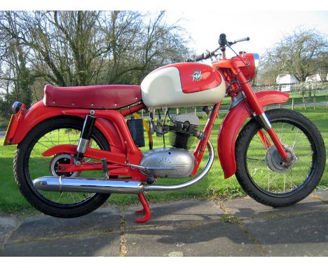 1955 MV Agusta 125 TRL  - Imported and restored (using all genuine MV parts) in 2004    - Engine runs, UK registered, said to
