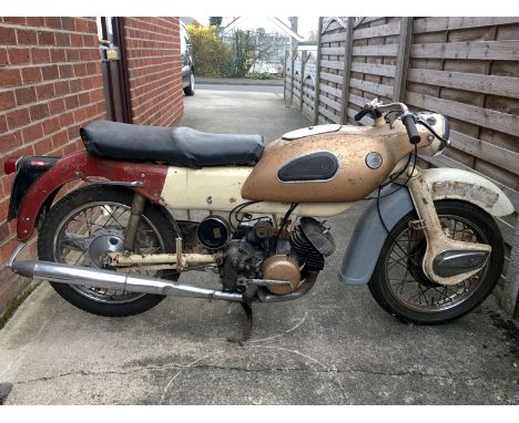 c.1963 Ariel Golden Arrow  - Unregistered    - Barn find condition    - Will require recommissioning   PLEASE NOTE: All estim