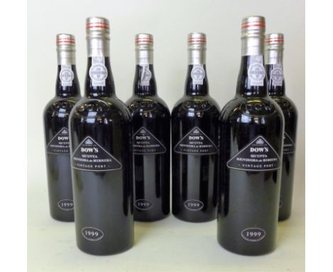 6 bottles Dow's Senhora de Ribeira Vintage Port 1999 