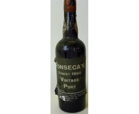 1 bottle Fonseca Vintage Port 1960