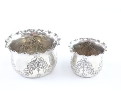 2 x Antique Hallmarked .925 Sterling Silver Bowl (59g) 2331529