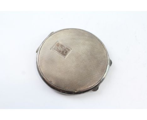 Vintage Hallmarked .925 Sterling Silver Ladies Vanity Compact (62g) 2331543
