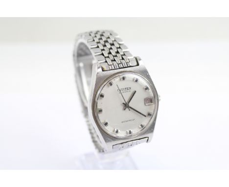 Vintage Citizen Watch Movement - Hand-Wind WORKING - Running In Vintage Condition Signs Of Use &amp; Wear See Photographs