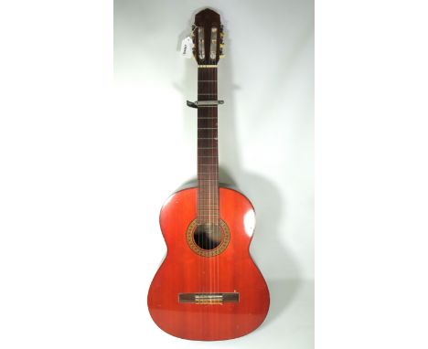 Yamaha G-90 Accoustic Guitar with Capo.  In fair condition .  See photos. 