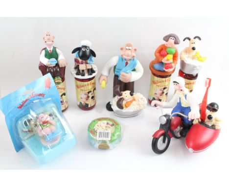 Wallace &amp; Gromit Aardman Animations Bathroom Collectables Job Lot 387604