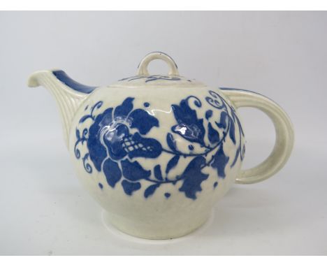 Charlotte Rhead Bursley ware teapot.