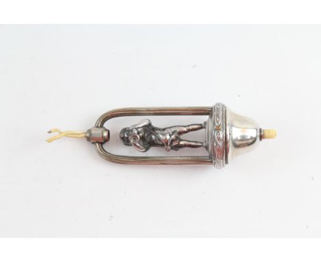 Antique Cherub Putti Silver Plated Pear Switch Lamp Buzzer Bed Switches 574134