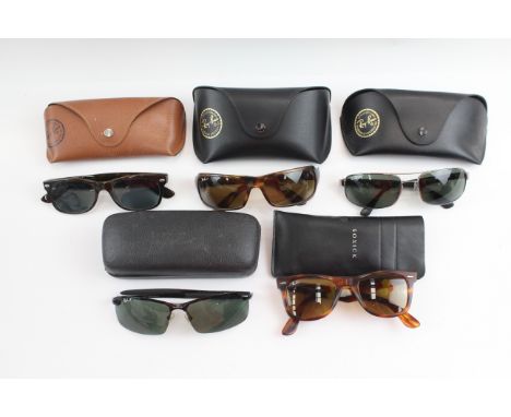 Raybans Designer Sunglasses Inc Cases x 5 442455