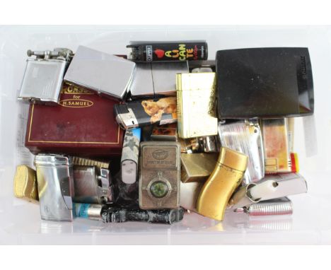 Unsorted Vintage Lighters Joblot Inc Ronson, Novelty, Etc 2306547