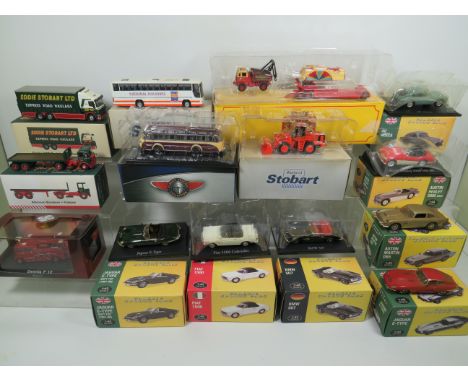 Various Die Cast Models to Include Stobart, Greatest Show on Earth, Classic sports Cars etc. see photos.