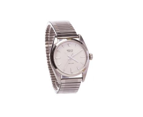 Amendment: this is a manual wind, not an automaticGENTLEMAN'S ROLEX OYSTER PRECISION STAINLESS STEEL AUTOMATIC WRIST WATCH th