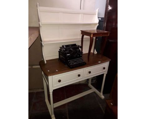 A painted Ercol dresser. 