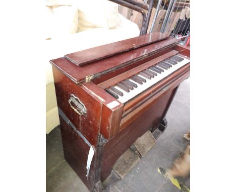 A piano harmonium - as found. 