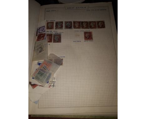A Lancaster Loose Leaf Stamp Album, partially filled, GB and Commonwealth, 19th century and later. 