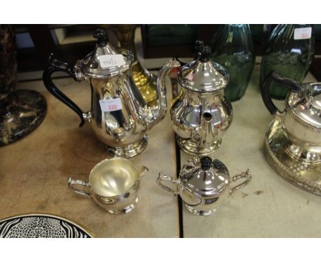 Spear & Jackson silver plated tea service