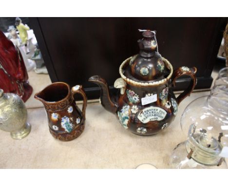 Bargeware teapot and jug