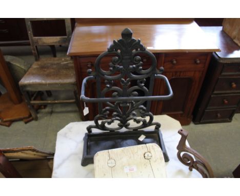 Cast iron stick stand