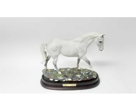 Royal Doulton limited edition model Horse - Desert Orchid DA 134, designed by Graham Tongue, no 3136 of 7500, 31.5cm high