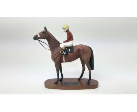 Beswick Connoisseur model Red Rum, model no. 2511, designed by Graham Tongue, 31.1cm in heightCondition report: In good condi