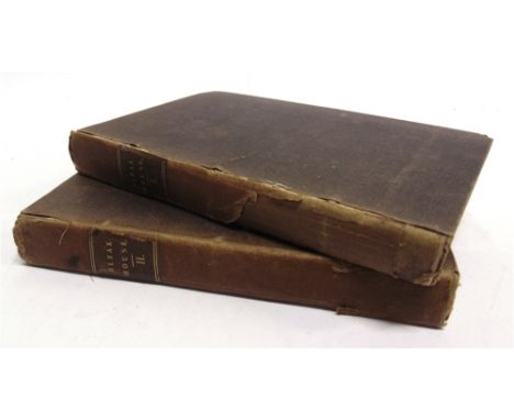 [CLASSIC LITERATURE]  Dickens, Charles. Bleak House, first edition in book form, two volumes, Bradbury &amp; Evans, London, 1